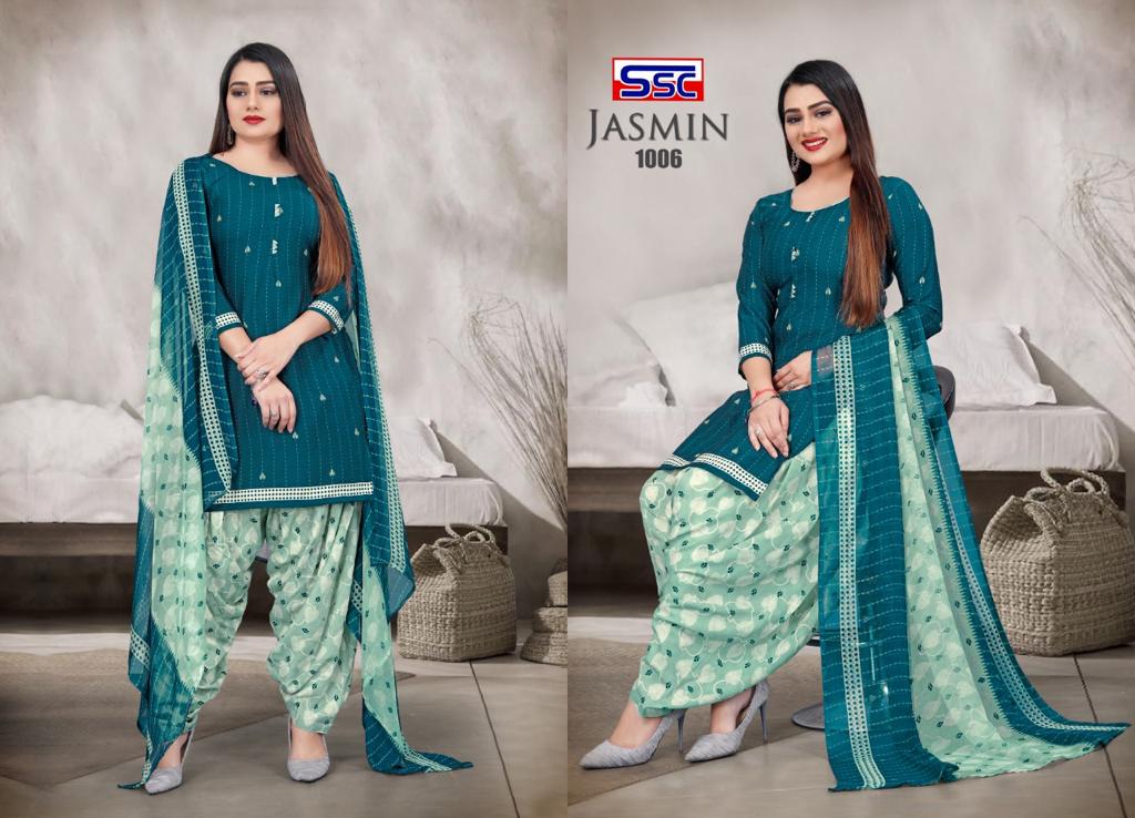 Ssc Jasmin 25 Casual Wear Wholesale Dress Material Collection